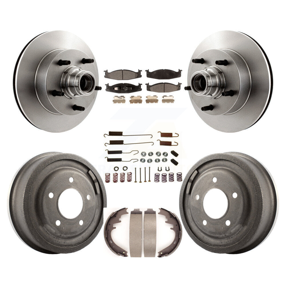 Transit Auto K8F-102168 Disc Brake Kit for 1997-1999 Ford E-150 Econoline, Ford E-150 Econoline Club Wagon - Front and Rear product image