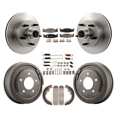 Transit Auto K8F-102168 Disc Brake Kit for 1997-1999 Ford E-150 Econoline, Ford E-150 Econoline Club Wagon - Front and Rear product image