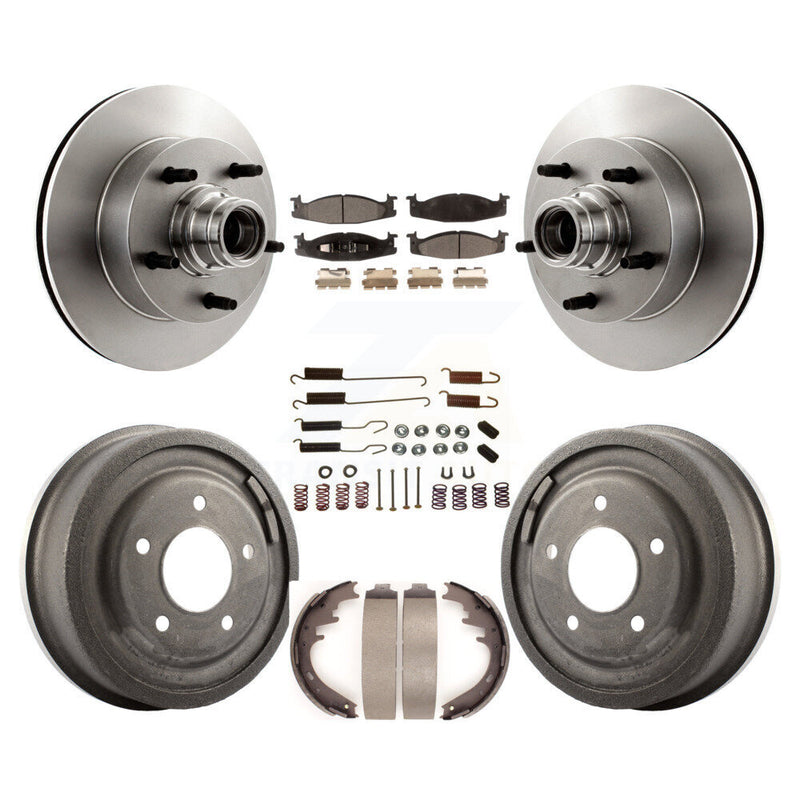 Transit Auto K8F-102168 Disc Brake Kit for 1997-1999 Ford E-150 Econoline, Ford E-150 Econoline Club Wagon - Front and Rear product image