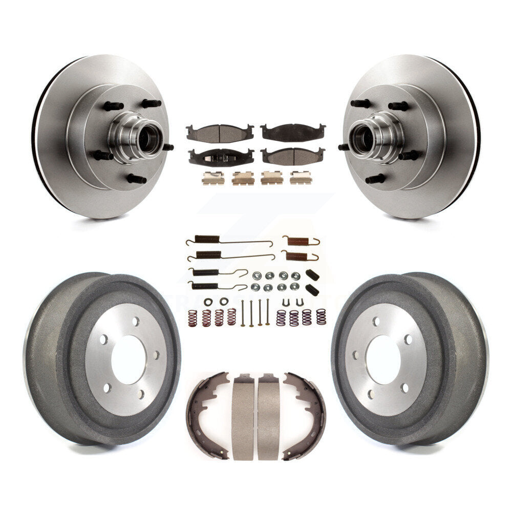 Transit Auto K8F-102169 Disc Brake Kit for 2000-2003 Ford E-150, Ford E-150 Club Wagon, Ford E-150 Econoline & more - Front and Rear product image