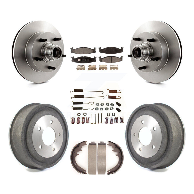 Transit Auto K8F-102169 Disc Brake Kit for 2000-2003 Ford E-150, Ford E-150 Club Wagon, Ford E-150 Econoline & more - Front and Rear product image