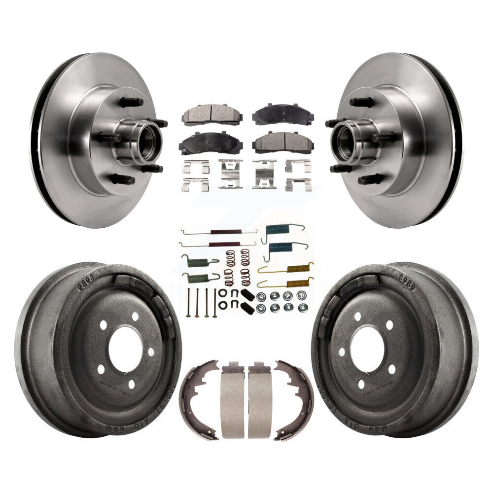 Transit Auto K8F-102172 Disc Brake Kit for 1998-2001 Ford Ranger, Mazda B2500, Mazda B3000 & more - Front and Rear product image