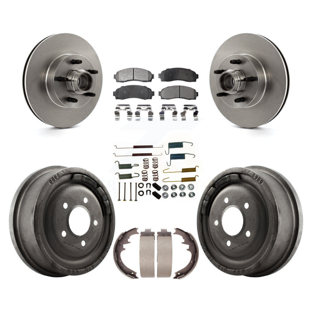 Transit Auto K8F-102175 Disc Brake Kit for 2006-2009 Ford Ranger - Front and Rear product image