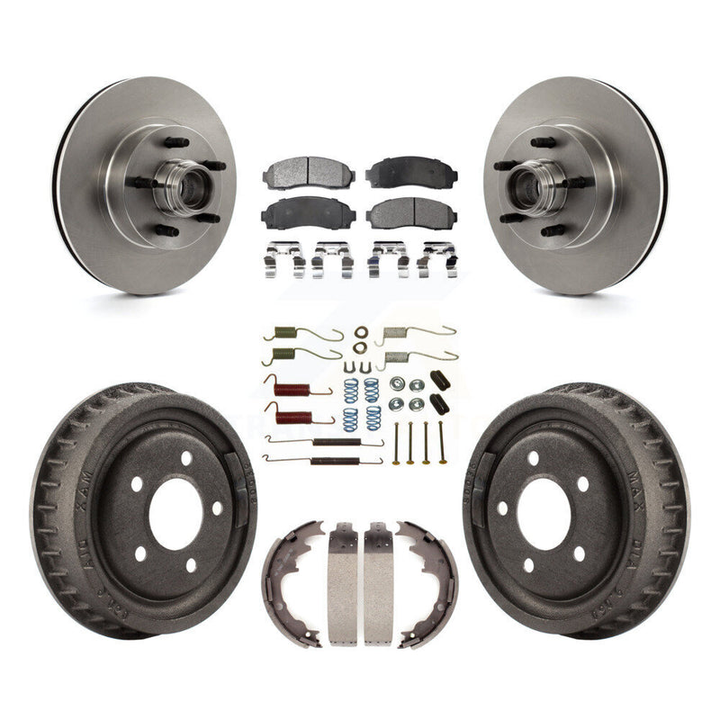 Transit Auto K8F-102177 Disc Brake Kit for 2006-2009 Ford Ranger - Front and Rear product image
