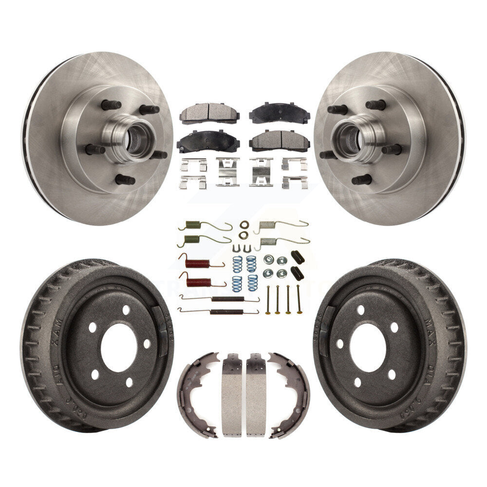 Transit Auto K8F-102179 Disc Brake Kit for 1998-1999 Mazda B4000 - Front and Rear product image