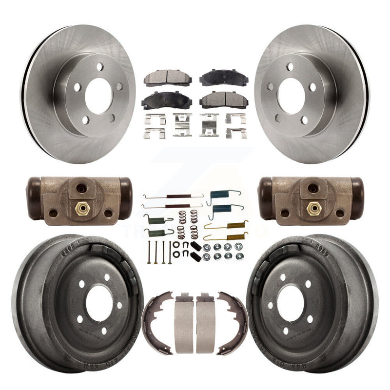 Transit Auto K8F-102194 Disc Brake Kit for 1998-2002 Ford Ranger, Mazda B3000, Mazda B4000 - Front and Rear product image