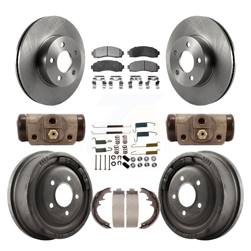 Transit Auto K8F-102195 Disc Brake Kit for 2004-2010 Mazda B4000, Ford Ranger - Front and Rear product image