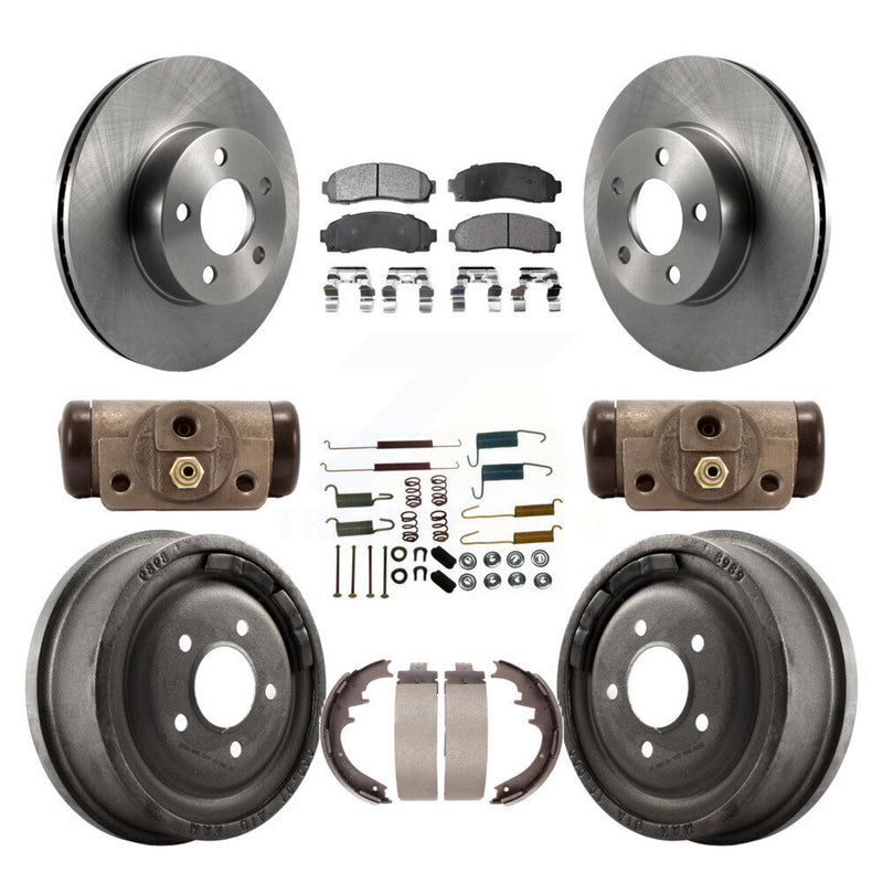 Transit Auto K8F-102195 Disc Brake Kit for 2004-2010 Mazda B4000, Ford Ranger - Front and Rear product image
