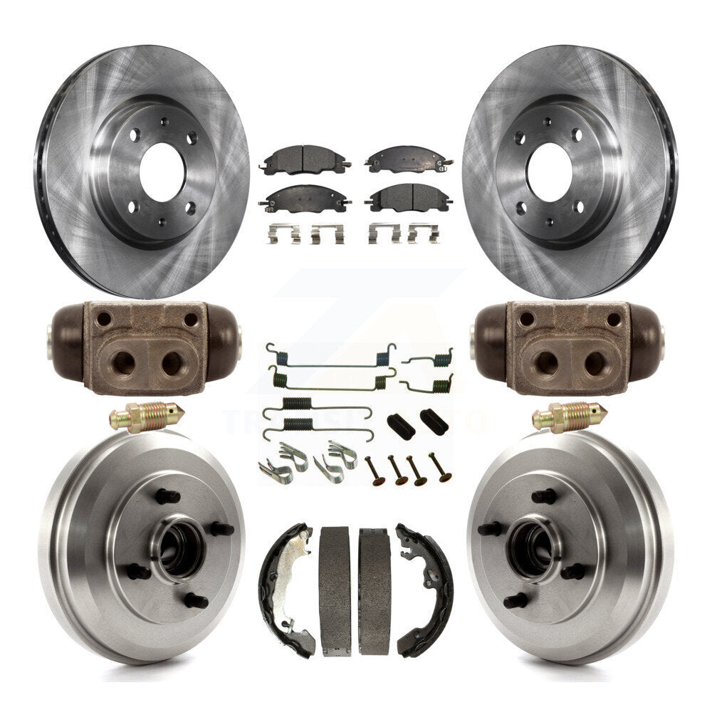 Transit Auto K8F-102198 Disc Brake Kit for 2009-2011 Ford Focus - Front and Rear product image