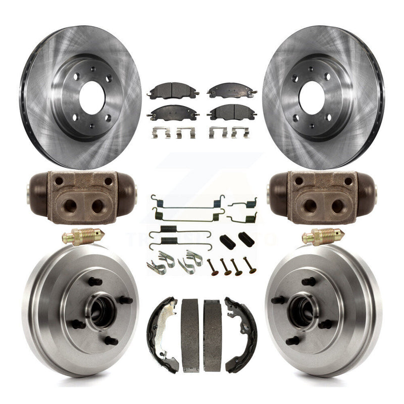 Transit Auto K8F-102198 Disc Brake Kit for 2009-2011 Ford Focus - Front and Rear product image