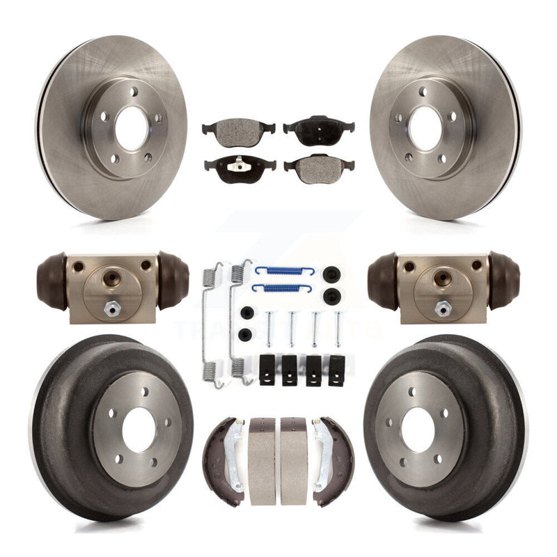 Transit Auto K8F-102199 Disc Brake Kit for 2010-2013 Ford Transit Connect - Front and Rear product image