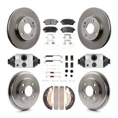 Transit Auto K8F-102200 Disc Brake Kit for 2011-2019 Ford Fiesta - Front and Rear product image