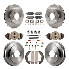 Transit Auto K8F-102207 Disc Brake Kit for 2003-2006 Nissan Sentra - Front and Rear product image