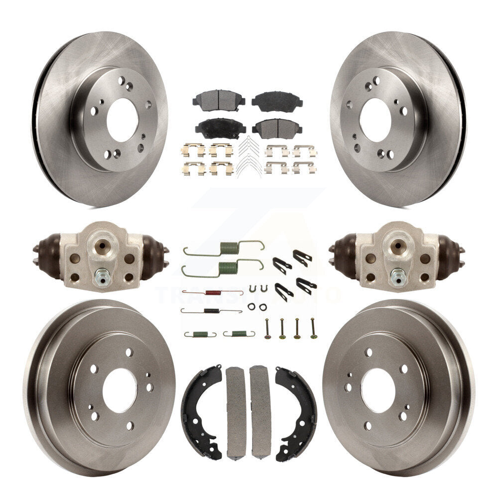 Transit Auto K8F-102215 Disc Brake Kit for 2012-2015 Honda Civic - Front and Rear product image
