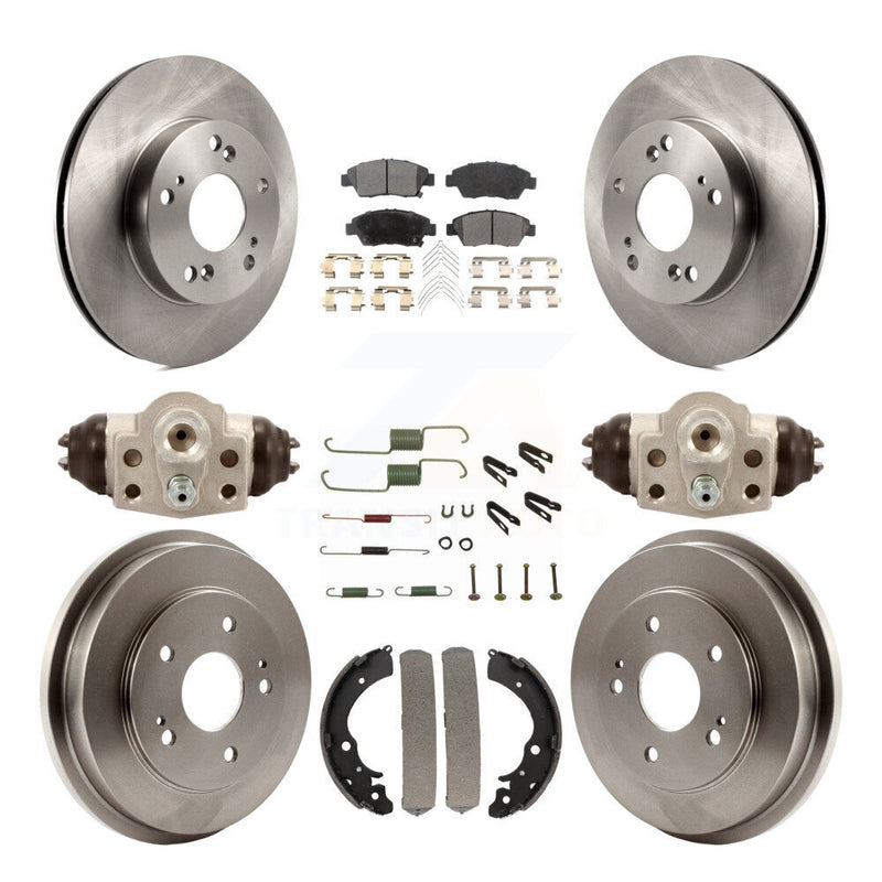 Transit Auto K8F-102215 Disc Brake Kit for 2012-2015 Honda Civic - Front and Rear product image