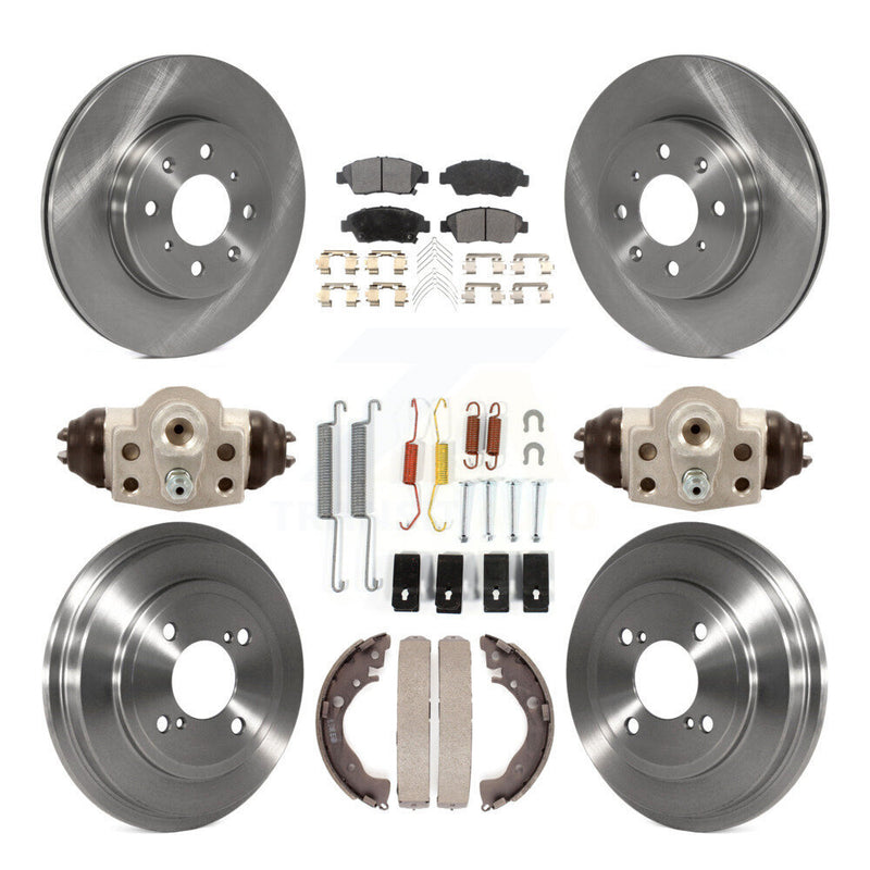 Transit Auto K8F-102217 Disc Brake Kit for 2015-2019 Honda Fit - Front and Rear product image