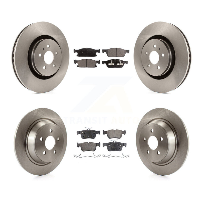 Transit Auto K8F-102234 Disc Brake Kit for 2015-2023 Ford Edge, Lincoln Nautilus, Lincoln MKX - Front and Rear product image