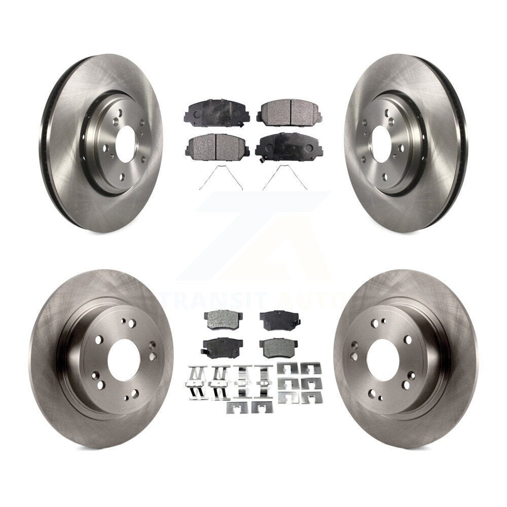 Transit Auto K8F-102242 Disc Brake Kit for 2017-2022 Acura ILX - Front and Rear product image