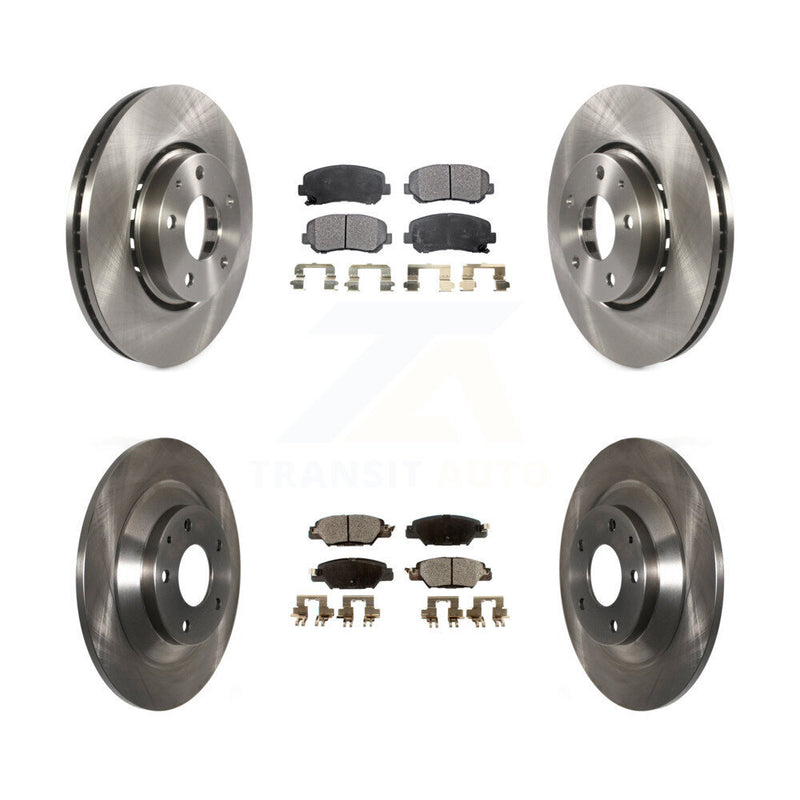 Transit Auto K8F-102243 Disc Brake Kit for 2016-2024 Mazda CX-5 - Front and Rear product image