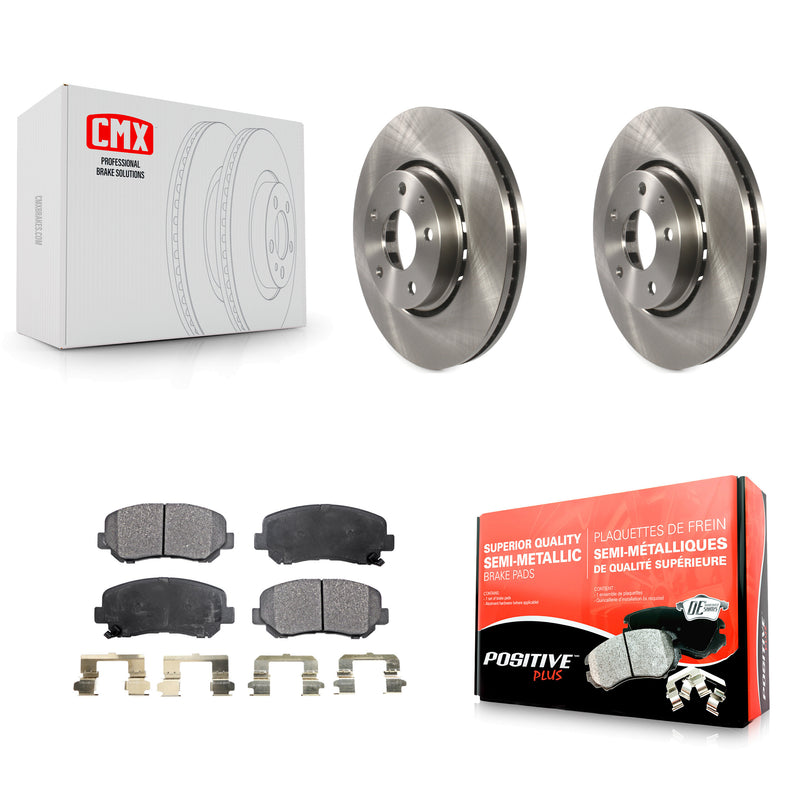 Transit Auto K8F-102252 Disc Brake Kit for 2016-2024 Mazda CX-5 - Front product image