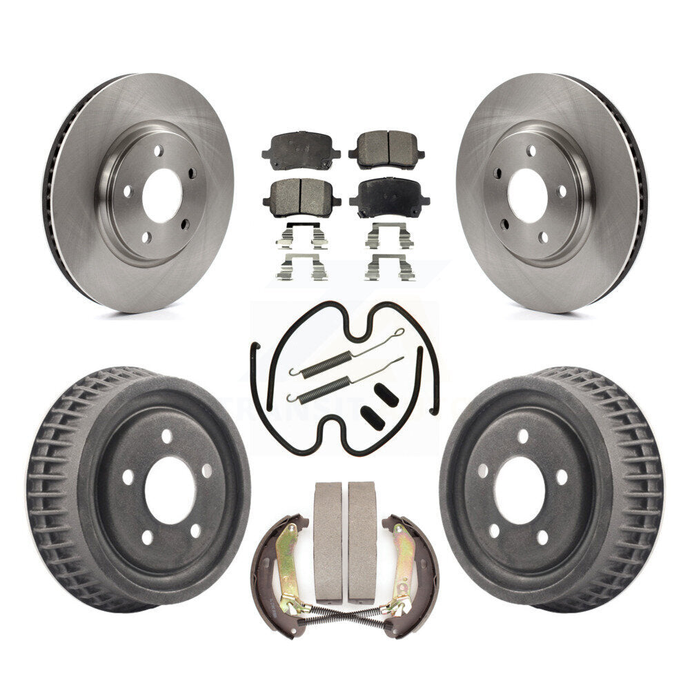 Transit Auto K8F-102267 Disc Brake Kit for 2004 Chevrolet Malibu - Front and Rear product image