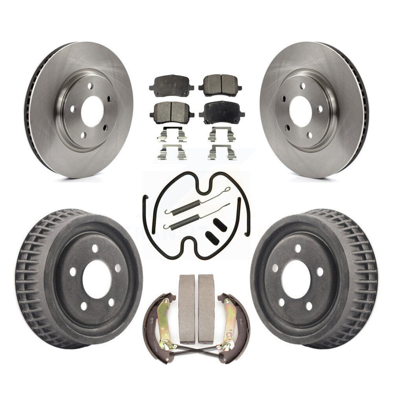Transit Auto K8F-102267 Disc Brake Kit for 2004 Chevrolet Malibu - Front and Rear product image