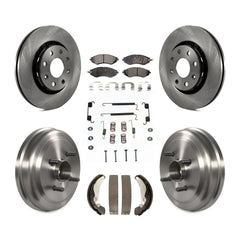 Transit Auto K8F-102270 Disc Brake Kit for 2004-2011 Pontiac G3, Chevrolet Aveo5, Pontiac Wave & more - Front and Rear product image