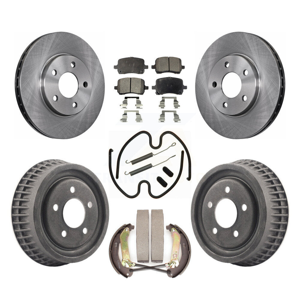 Transit Auto K8F-102272 Disc Brake Kit for 2004 Chevrolet Malibu - Front and Rear product image