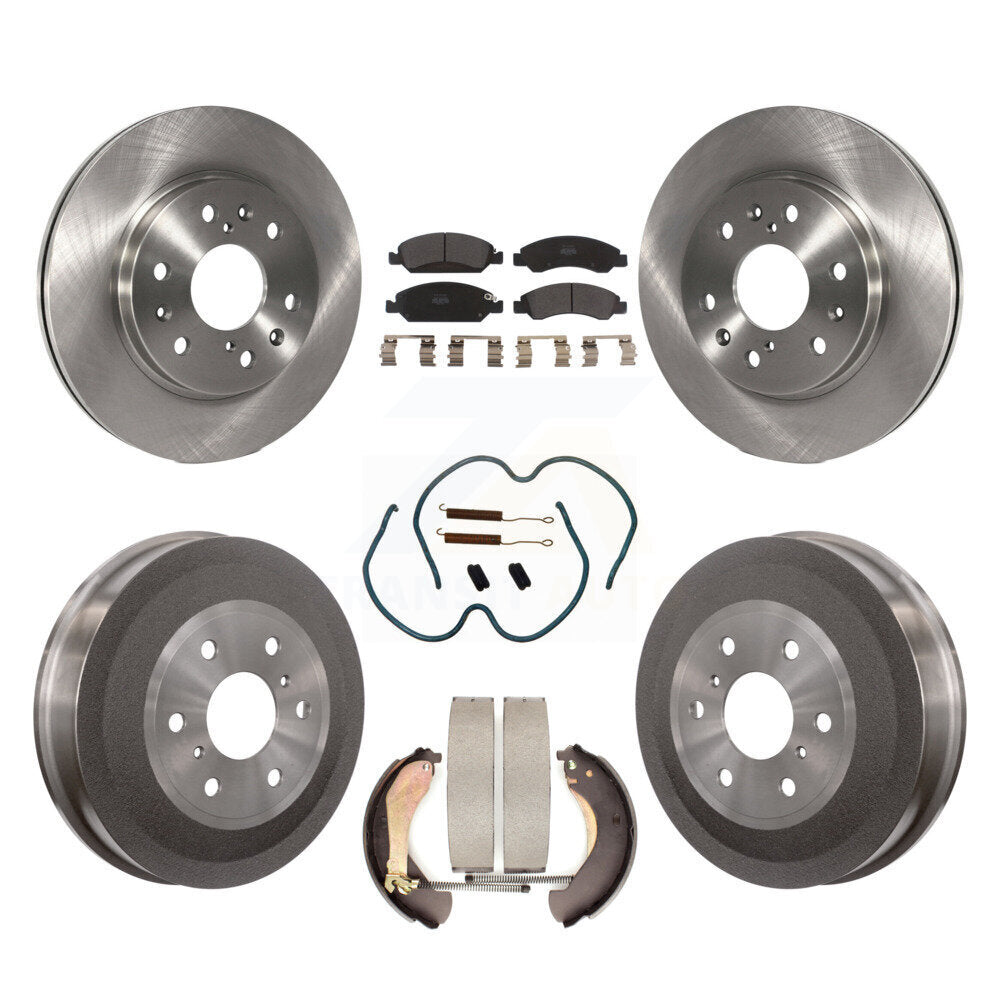 Transit Auto K8F-102275 Disc Brake Kit for 2009 Chevrolet Silverado 1500, GMC Sierra 1500 - Front and Rear product image