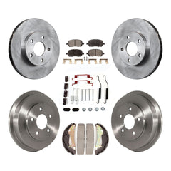 Transit Auto K8F-102278 Disc Brake Kit for 2009-2010 Chevrolet Cobalt, Pontiac G5 - Front and Rear product image