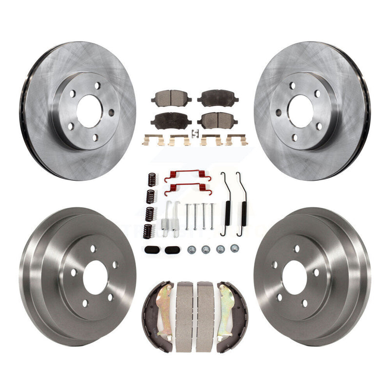 Transit Auto K8F-102278 Disc Brake Kit for 2009-2010 Chevrolet Cobalt, Pontiac G5 - Front and Rear product image
