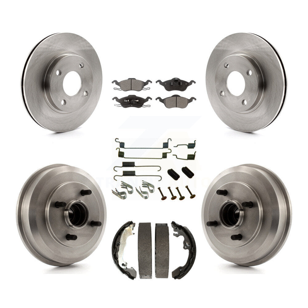 Transit Auto K8F-102284 Disc Brake Kit for 2000-2003 Ford Focus - Front and Rear product image