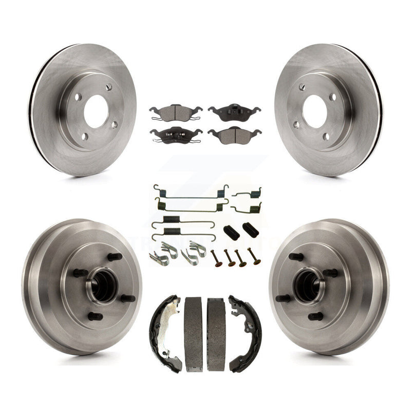 Transit Auto K8F-102284 Disc Brake Kit for 2000-2003 Ford Focus - Front and Rear product image