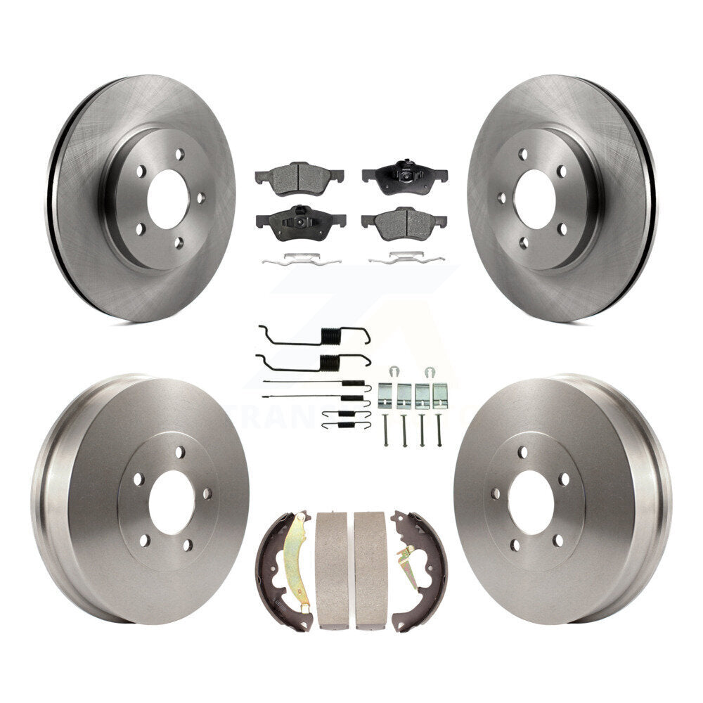 Transit Auto K8F-102287 Disc Brake Kit for 2007 Ford Escape, Mercury Mariner - Front and Rear product image