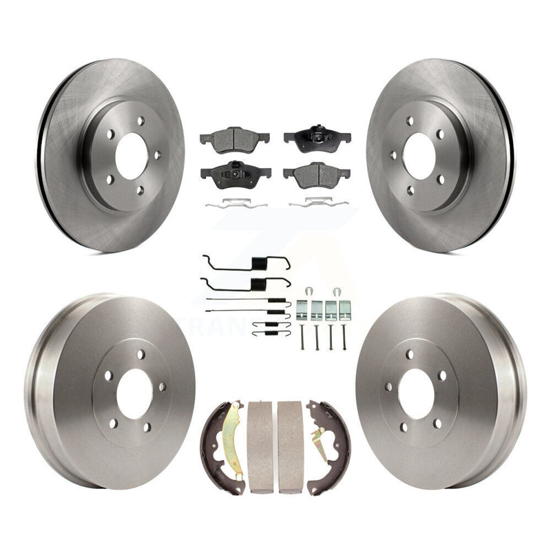 Transit Auto K8F-102287 Disc Brake Kit for 2007 Ford Escape, Mercury Mariner - Front and Rear product image