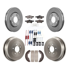 Transit Auto K8F-102303 Disc Brake Kit for 2002-2004 Dodge Caravan, Chrysler Voyager - Front and Rear product image