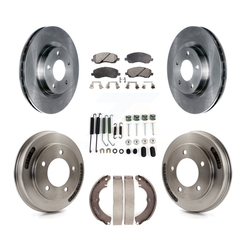 Transit Auto K8F-102310 Disc Brake Kit for 2008 Mitsubishi Lancer - Front and Rear product image