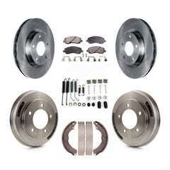 Transit Auto K8F-102310 Disc Brake Kit for 2008 Mitsubishi Lancer - Front and Rear product image