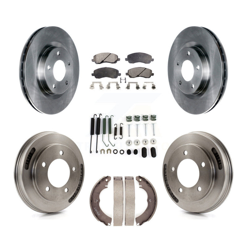 Transit Auto K8F-102310 Disc Brake Kit for 2008 Mitsubishi Lancer - Front and Rear product image