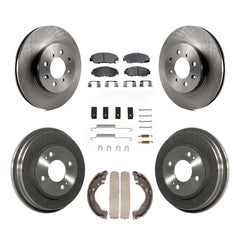 Transit Auto K8F-102312 Disc Brake Kit for 2010-2014 Honda Insight - Front and Rear product image