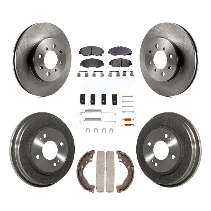 Transit Auto K8F-102312 Disc Brake Kit for 2010-2014 Honda Insight - Front and Rear product image