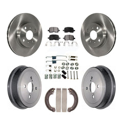 Transit Auto K8F-102315 Disc Brake Kit for 2002 Toyota Corolla - Front and Rear product image
