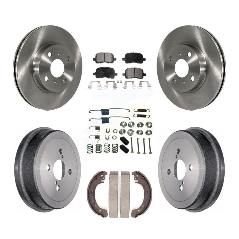 Transit Auto K8F-102315 Disc Brake Kit for 2002 Toyota Corolla - Front and Rear product image