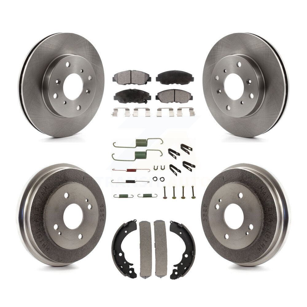 Transit Auto K8F-102316 Disc Brake Kit for 1998-2002 Honda Accord - Front and Rear product image