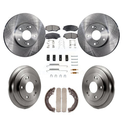 Transit Auto K8F-102321 Disc Brake Kit for 2013-2015 Honda Civic - Front and Rear product image