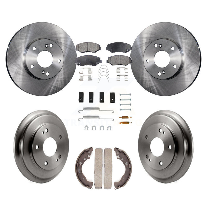 Transit Auto K8F-102321 Disc Brake Kit for 2013-2015 Honda Civic - Front and Rear product image