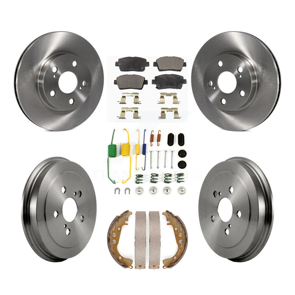 Transit Auto K8F-102328 Disc Brake Kit for 2008 Toyota Prius - Front and Rear product image