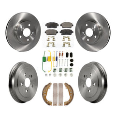 Transit Auto K8F-102328 Disc Brake Kit for 2008 Toyota Prius - Front and Rear product image