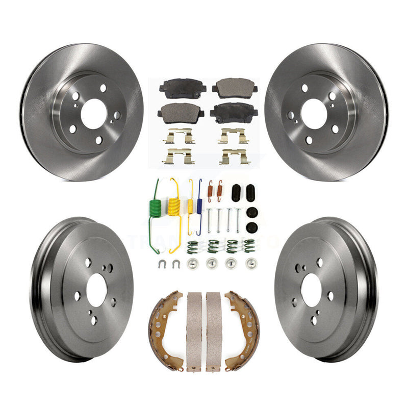 Transit Auto K8F-102328 Disc Brake Kit for 2008 Toyota Prius - Front and Rear product image