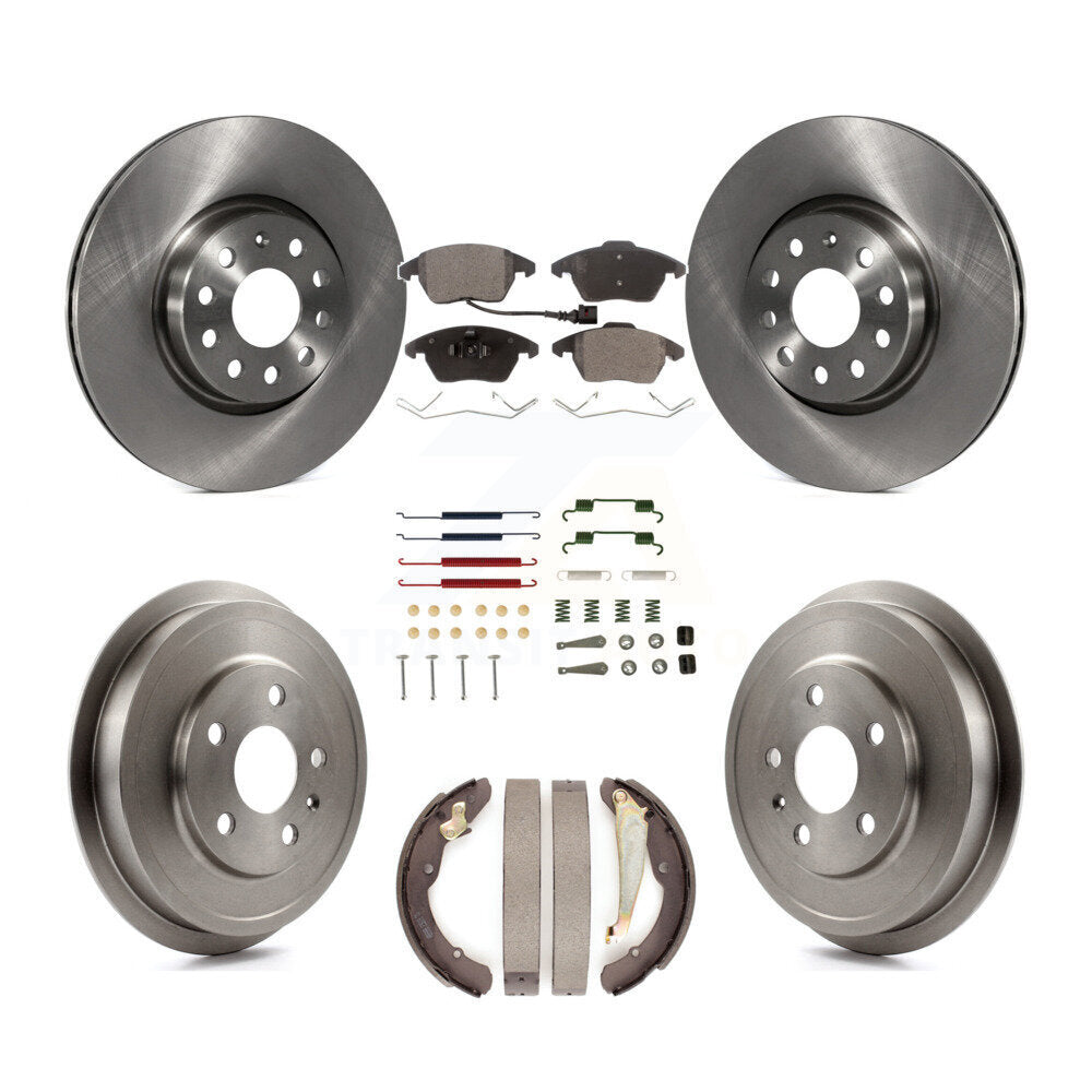 Transit Auto K8F-102329 Disc Brake Kit for 2011-2012 Volkswagen Jetta - Front and Rear product image